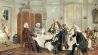 Immanuel Kant und seine Tischgenossen, Gemälde von Emil Doerstling, um 1900; © picture alliance/akg-images