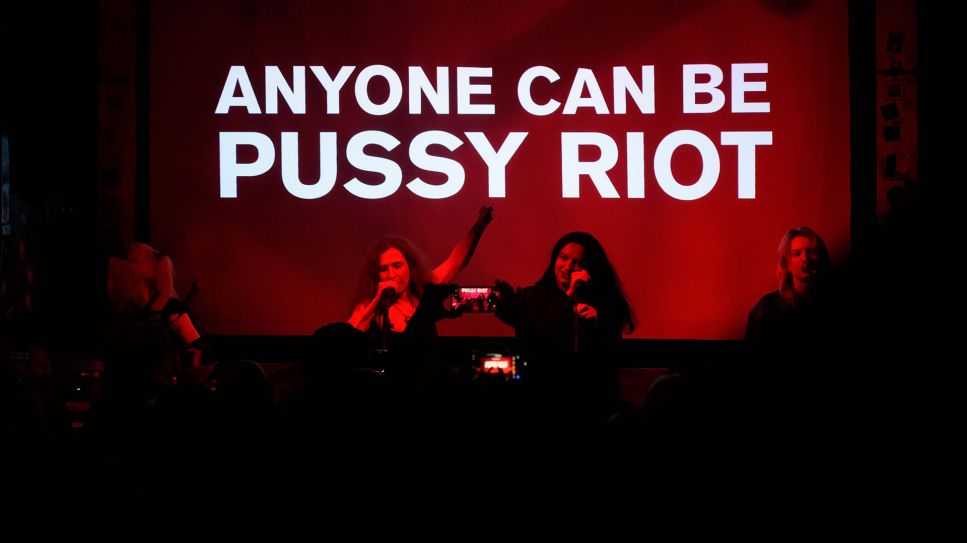 Pussy Riot: Anyone can be Pussy Riot © ZUMAPRESS.com/Sven Beyrich / dpa