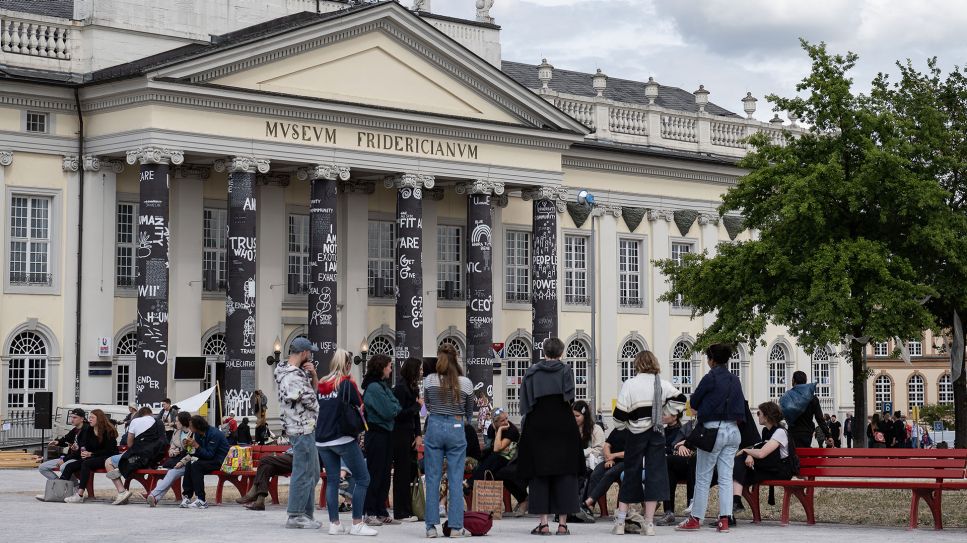 documenta: Museum Fridericianum in Kassel © Swen Pförtner/dpa