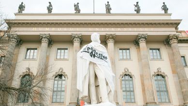 HU Berlin: "Weggespart" © Ulrich Baumgarten/picture alliance/dpa