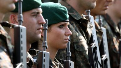 Soldatin der Bundeswehr © Jens Büttner/picture alliance/dpa