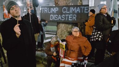 "Trump Climate Disaster" © ZUMA Press / picture alliance/dpa
