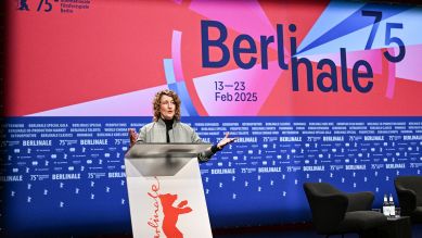 Pressekonferenz zur 75. Berlinale mit Berlinale-Chefin Tricia Tuttle © Jens Kalaene/picture alliance/dpa
