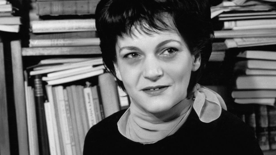 Inge Müller, 1960, Schriftstellerin, Ehefrau von Heiner Müller; © picture alliance