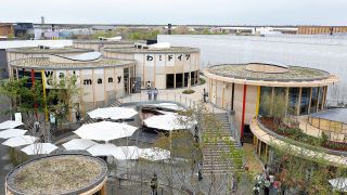 Der deutsche Pavillon auf der Expo 2025 © picture alliance/dpa/ZUMA Press Wire | Rodrigo Reyes Marin