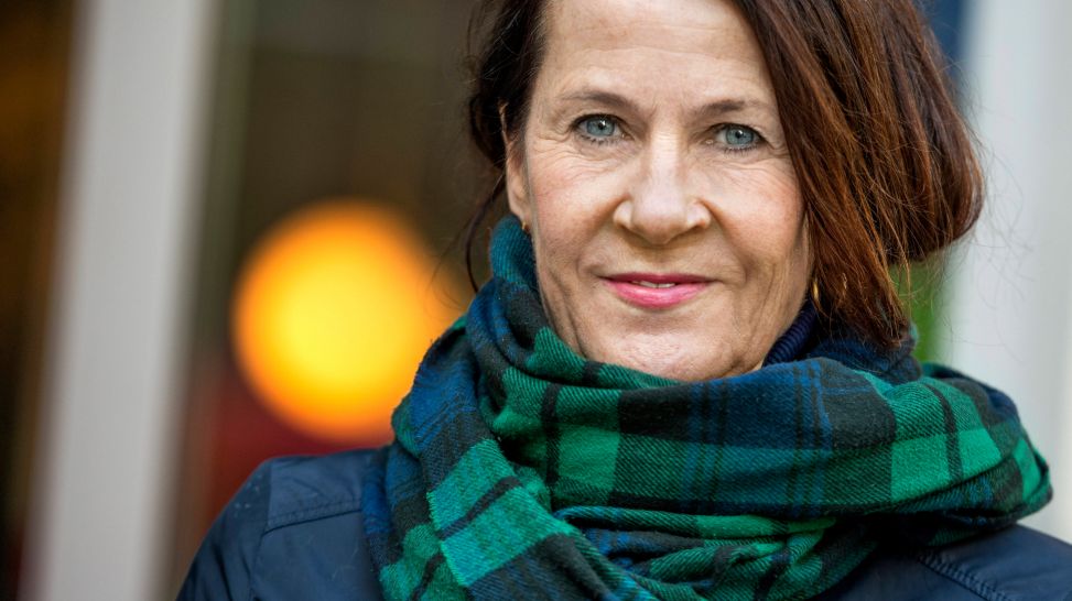 Die norwegische Autorin Vigdis Hjorth, Stockholm 2018; © imago-images.de/Claudio Bresciani/TT