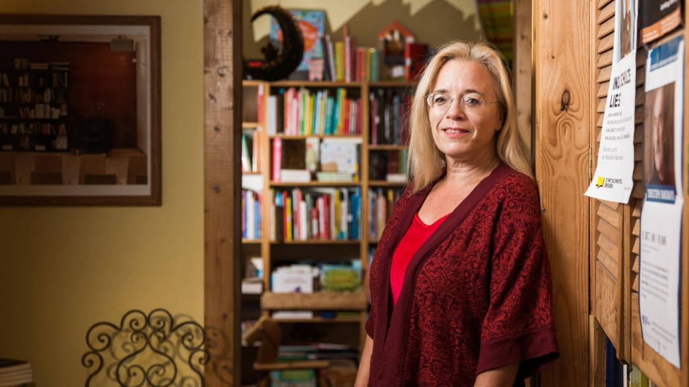 Buchhändlerin und Stadträtin Susanne Dagen (Freie Wähler), Dresden 01.10.2019; © imago-images.de/Sven Ellger