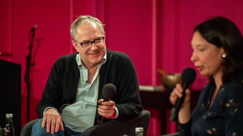 Deutsches Theater Berlin: Solidarität mit Boualem Sansal | Martin Schult und Natascha Freundel © Thomas Ernst