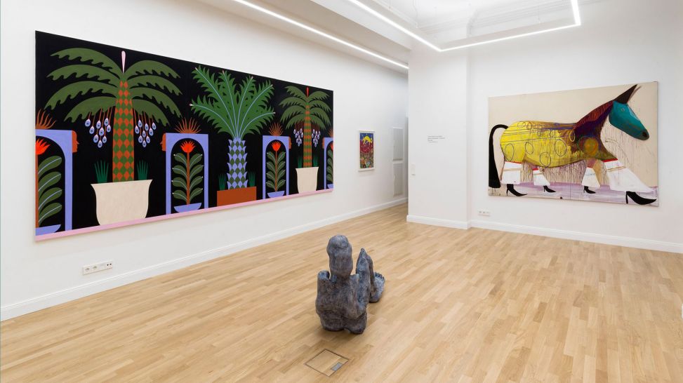Miettinen Collection | Salon Dahlmann: Installationsansicht; © Roman März