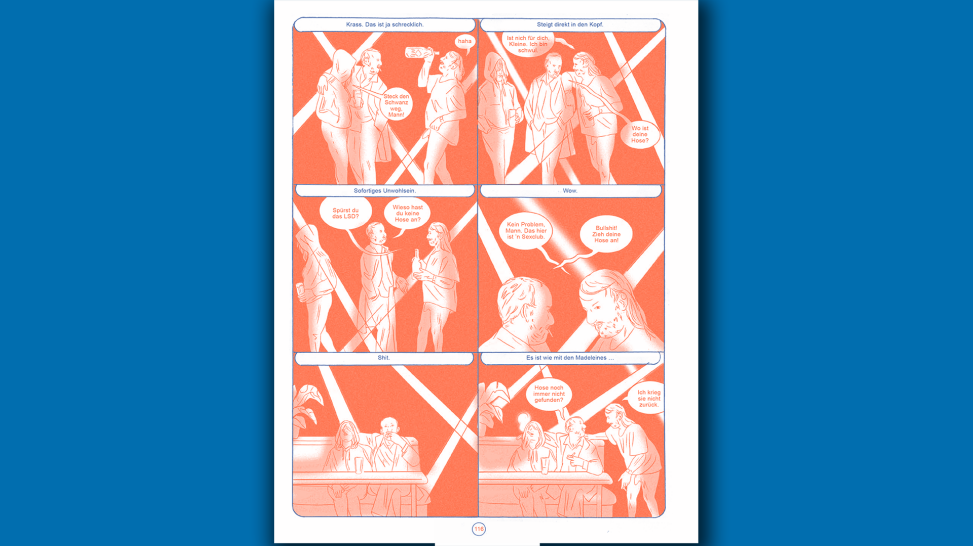 Olivier Schrauwen: "Sonntag"; © Edition Moderne