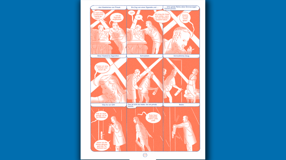 Olivier Schrauwen: "Sonntag"; © Edition Moderne