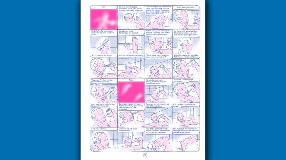 Olivier Schrauwen: "Sonntag"; © Edition Moderne
