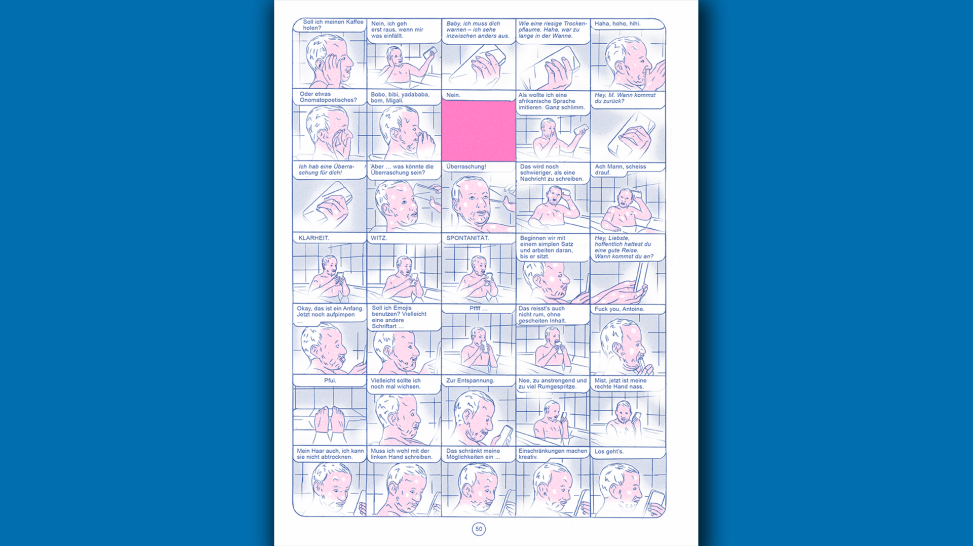 Olivier Schrauwen: "Sonntag"; © Edition Moderne