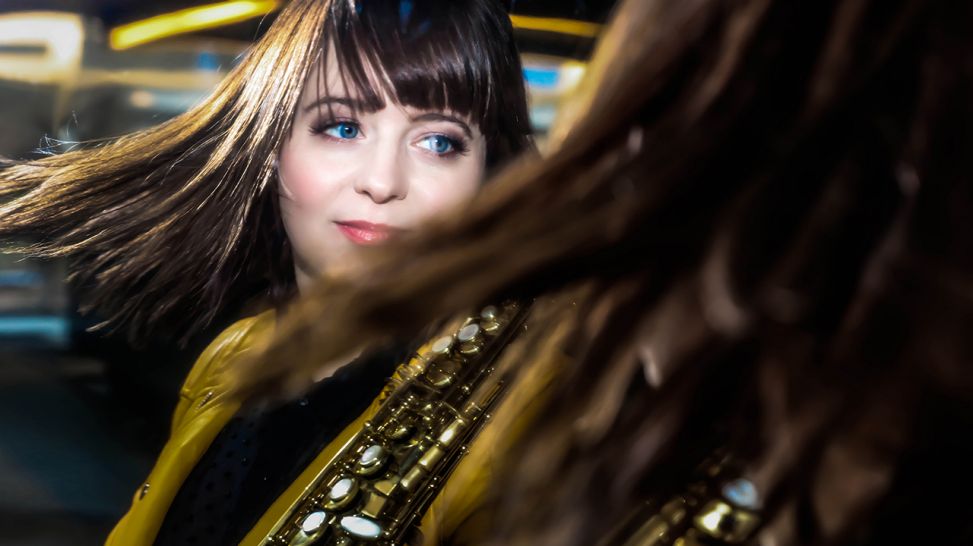 Ruth Velten, Saxofon; © Vincent Stefan