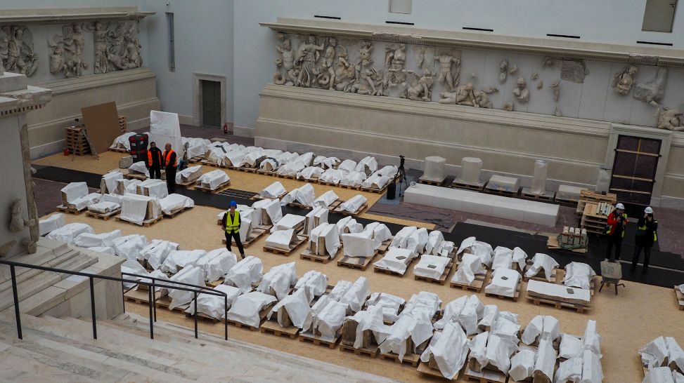 Pergamonmuseum – Presserundgang, 11.02.2025; © Tomas Fitzel