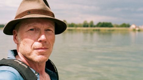 Volker Gerling auf Wanderschaft, Sommer 2023; © Hugo Boeker