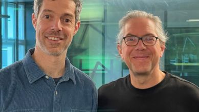 Massimo Maio und Steffen Kopetzky im radio3-Studio; © Janin Lenk