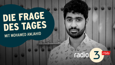 Die Frag des Tages – Mohamed Amjahid © radio3/C-A Langer