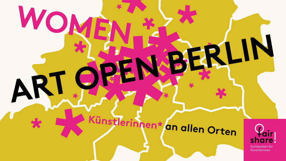 Women Art Open Berlin - Key Visual; © fair share!