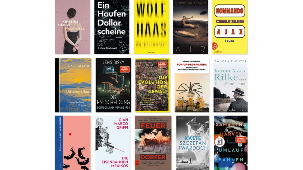 Nominierungen 2025 Dies sind die 15 nominierten Werke für den Preis der Leipziger Buchmesse 2025. © radio3