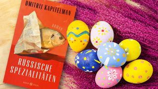 Buchcover "Russische Spezialitäten" von Dmitrij Kapitelman © Hanser Verlag/Montage: radio3