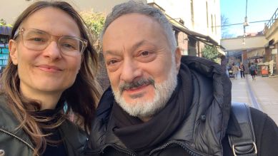 Nadine Kreuzahler und Feridun Zaimoglu © Nadine Kreuzahler