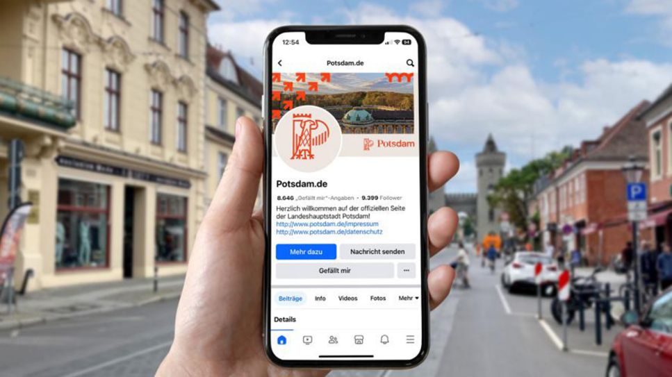 Potsdam Stadtlogo – Social Media Darstellung; © Landeshauptstadt Potsdam
