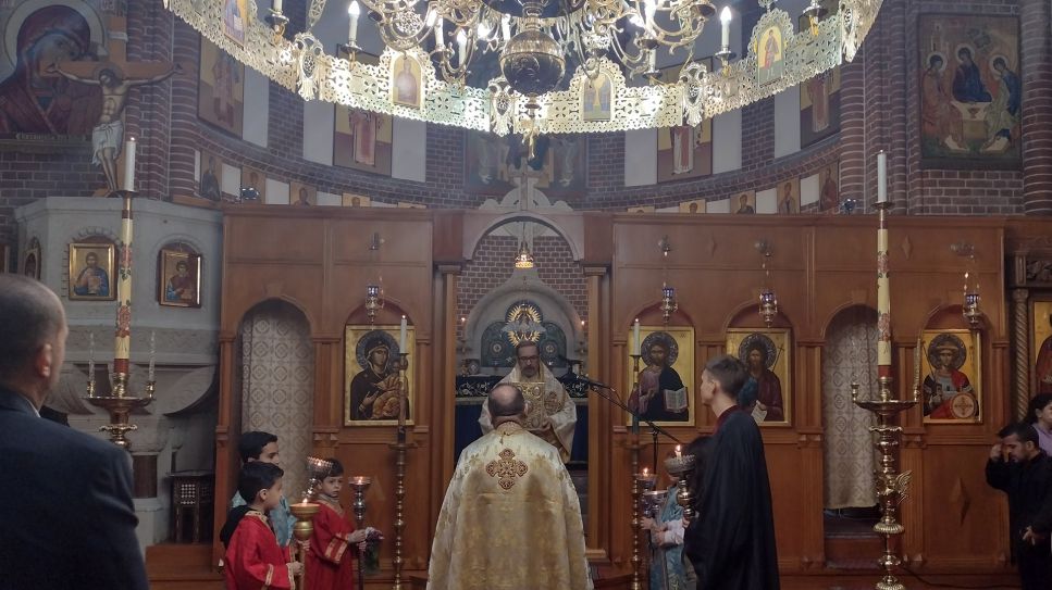 rum-orthodoxer Gottesdienst in Berlin; © Anne Winter