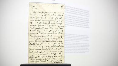 Brief Heinrich von Kleist an Georg Andreas Reimer, 1810; © Stiftung Kleist Museum