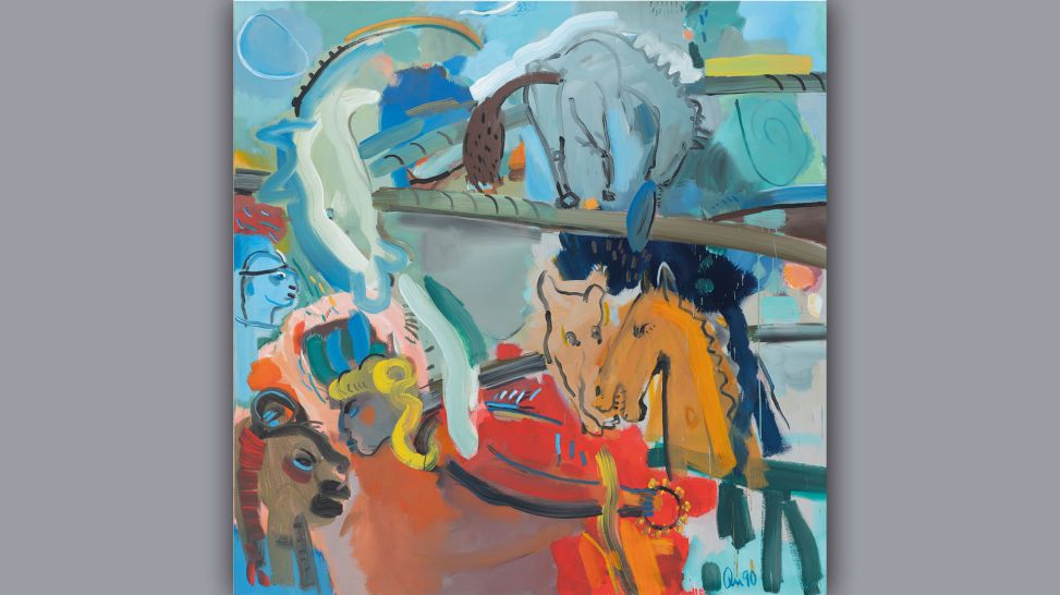 Barbara Quandt: Mauer am Brandenburger Tor (1990) © VG Bild-Kunst, Bonn 2025