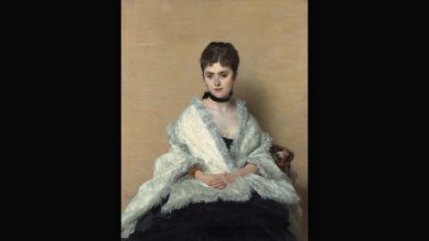 Domenico Morelli: Elena Tolstoi © Odesa Museum für Westliche und Östliche Kunst | Foto: Christoph Schmidt, Gemäldegalerie