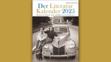 Der Literatur Kalender 2025 © Edition Momente