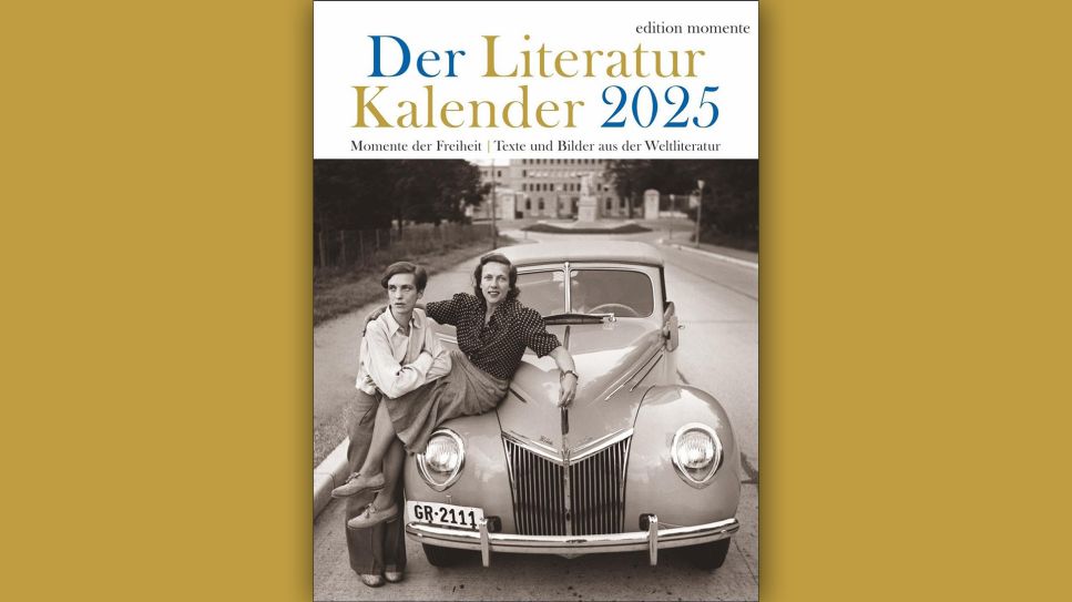 Der Literatur Kalender 2025 © Edition Momente