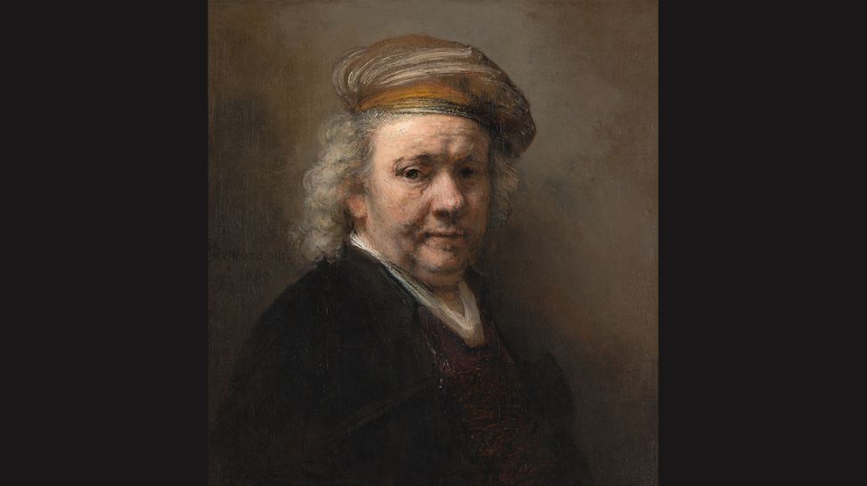 Rembrandt: Selbstporträt, 1669, Öl auf Leinwand © Mauritshuis Den Haag