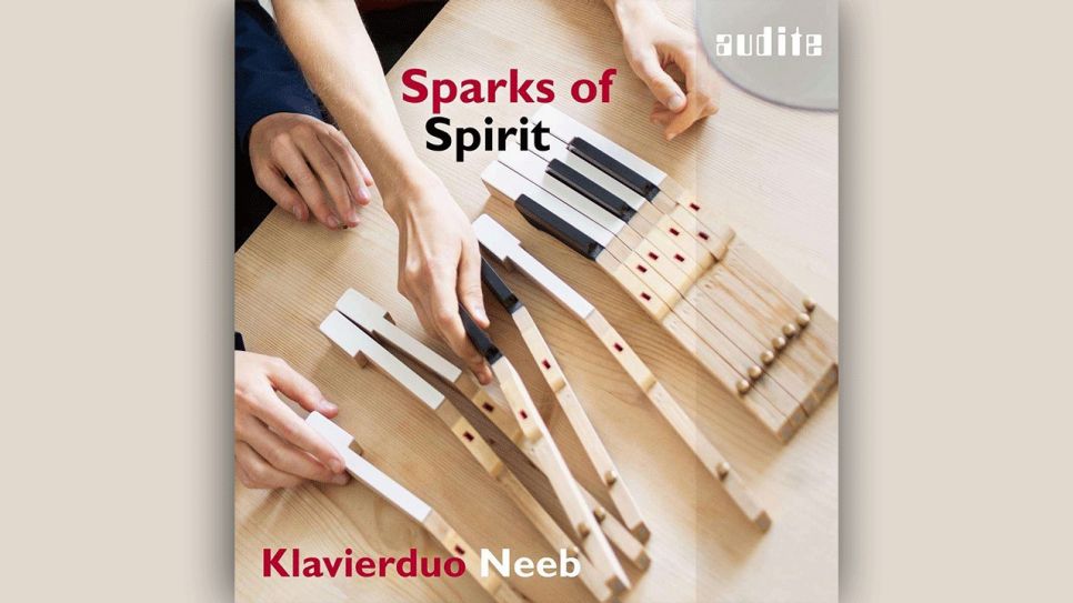 Klavierduo Neeb: Sparks of Spirit © Audite