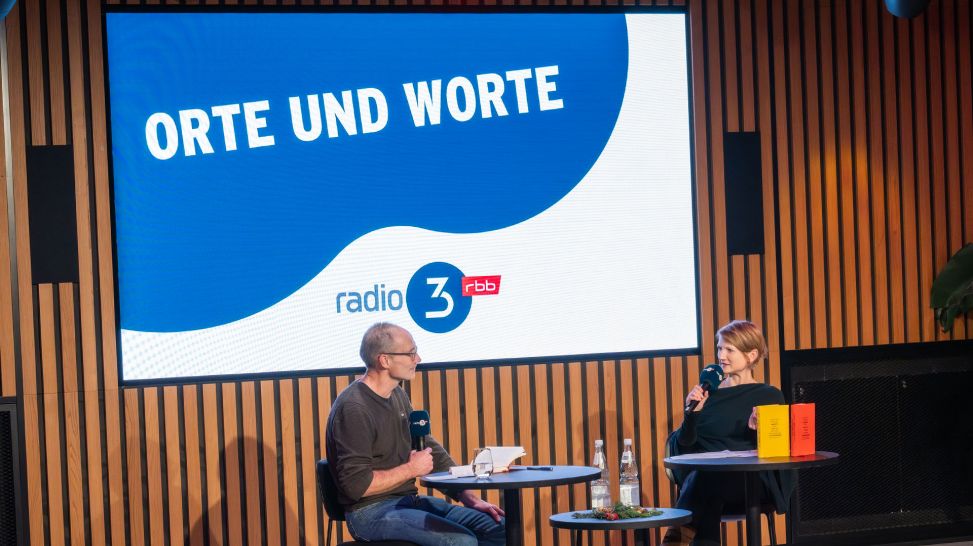 radio3-Kultursalon mit John von Düffel und Anne-Dore Krohn © Claudius Pflug