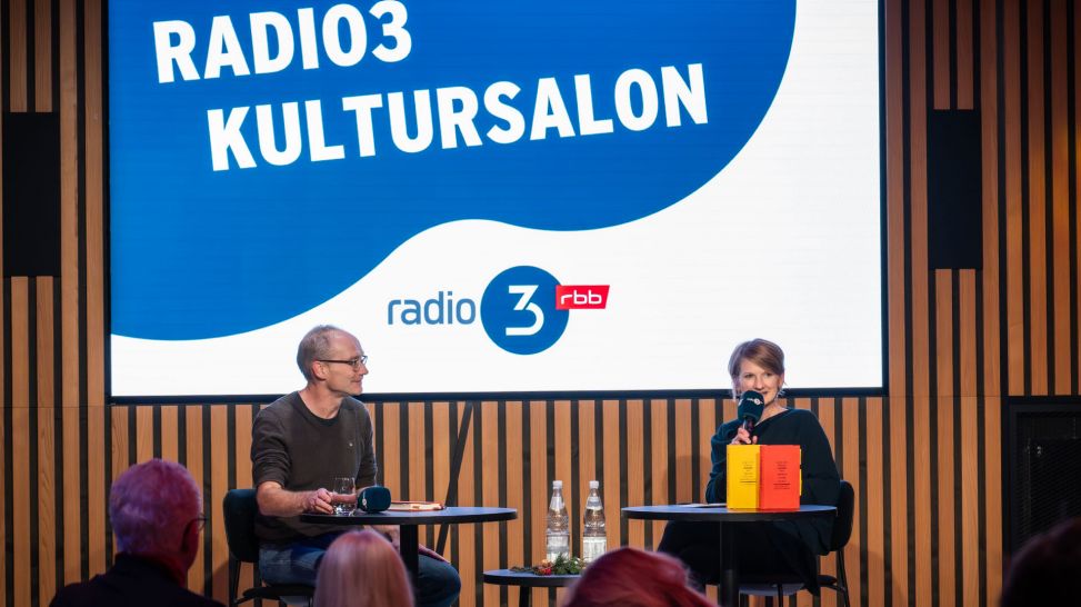 radio3-Kultursalon mit John von Düffel und Anne-Dore Krohn © Claudius Pflug