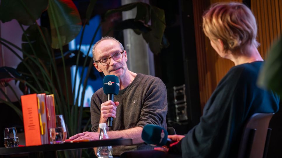 radio3-Kultursalon mit John von Düffel und Anne-Dore Krohn © Claudius Pflug