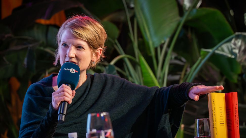 radio3-Kultursalon mit Anne-Dore Krohn © Claudius Pflug