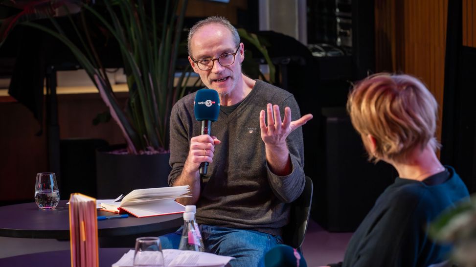 radio3-Kultursalon mit John von Düffel und Anne-Dore Krohn © Claudius Pflug