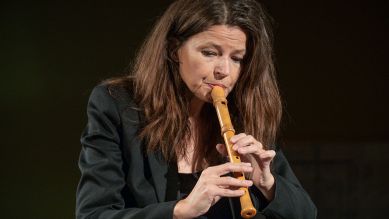 Nachtmusik im rbb – Dorothee Oberlinger, Flöte © Oliver Ziebe