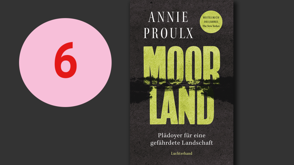 Annie Proulx: Moorland; Montage: rbbKultur