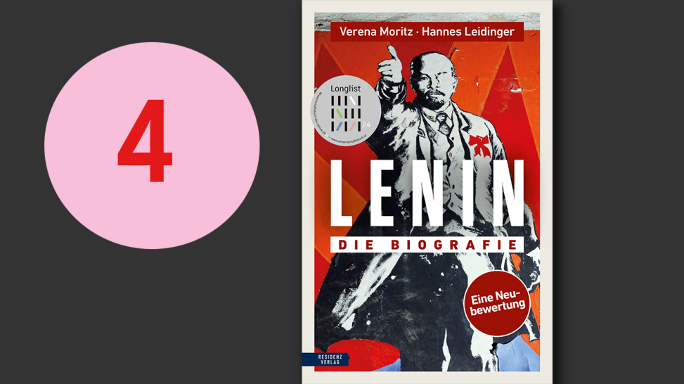Verena Moritz / Hannes Leidinger: Lenin – Die Biografie; Montage: rbbKultur