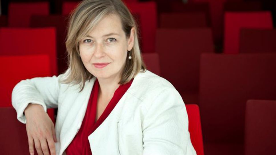 Portraitfoto: Literaturwissenschaftlerin Prof. Dr. Anita Traninger von der FU Berlin. (Quelle: ErikaBorbélyHansen)