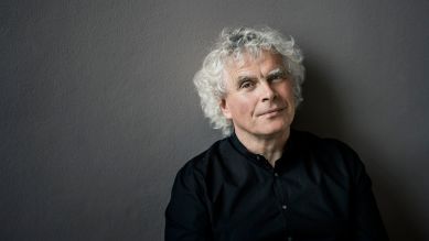 Sir Simon Rattle.(Quelle:Oliver Helbig)