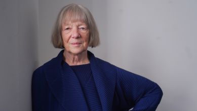 Archivbild: Die Fotografin Candida Höfer am 23.03.2022 (Quelle: dpa/Jörg Carstensen)