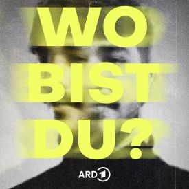 Cover des Podcasts "Wo bist du? Verschollen auf der Flucht". Das verschwommene Portrait einer Person (Bild: SWR)